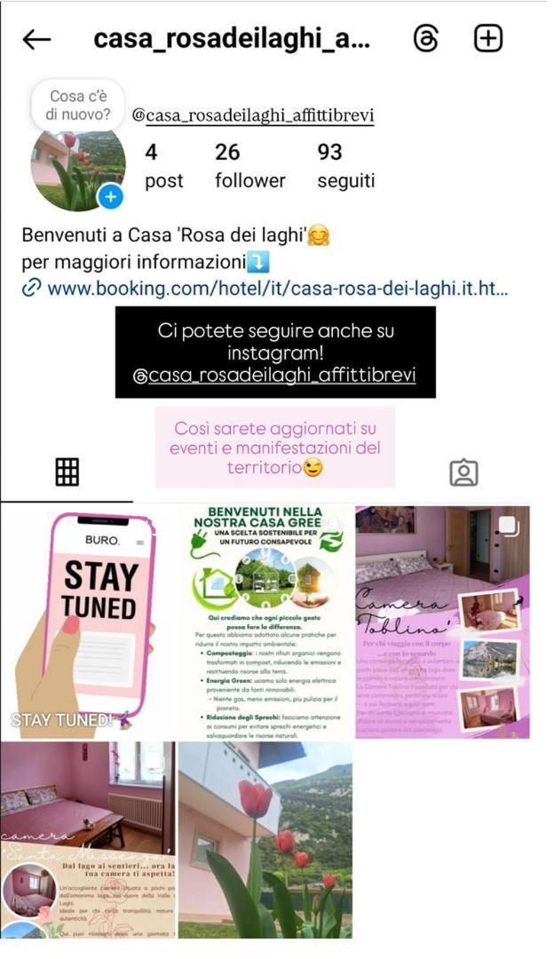 Casa 'rosa Dei Laghi' Habitación en casa particular